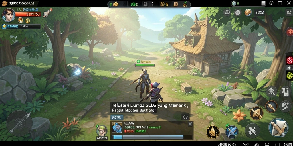 Screenshot gameplay AJR88 yang menunjukkan aksi pertempuran SLG.