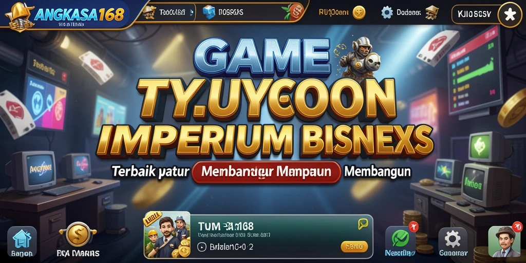 Tampilan gameplay ANGKASA168 yang menggambarkan keseruan membangun bisnis.