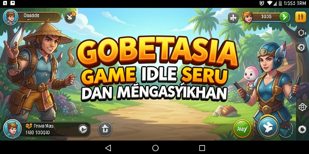 Tampilan gameplay GOBETASIA yang menarik dan penuh warna.