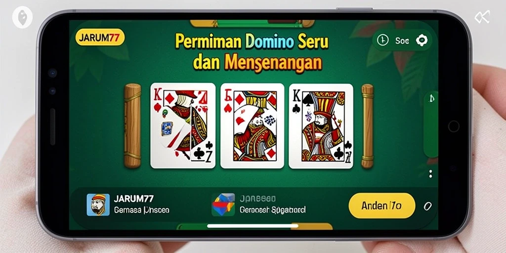 Gameplay seru JARUM77 yang penuh strategi dan kesenangan.
