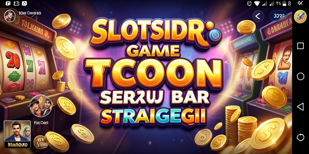Screenshot menampilkan gameplay seru SLOTSIDR dengan aktivitas kasino.