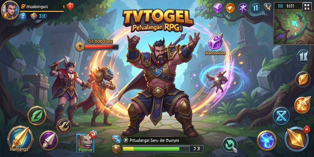 Gameplay seru TVTOGEL dengan pertarungan yang dinamis.